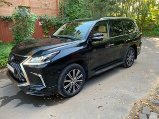 2020 Lexus LX 570 III Рестайлинг 2, чёрный, 8500000 рублей, вид 2