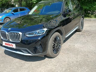 2022 BMW X3 20i xDrive III (G01) Рестайлинг, чёрный, 5347200 рублей, вид 2
