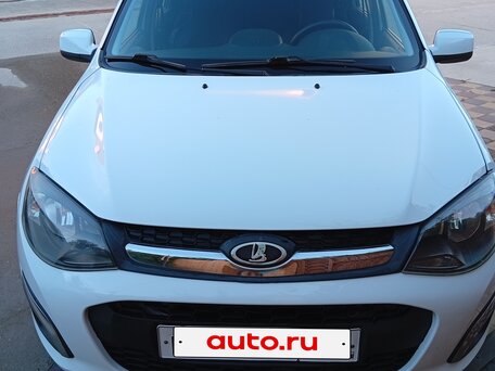 2013 Lada (ВАЗ) Kalina Cross II, белый, 490000 рублей, вид 2