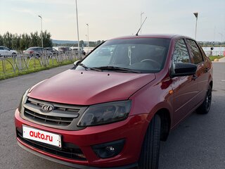 2015 Lada (ВАЗ) Granta I, красный, 470000 рублей, вид 1