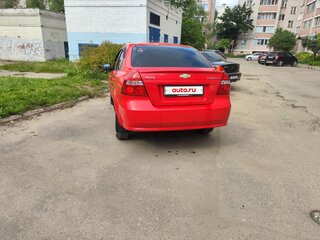 2009 Chevrolet Aveo I Рестайлинг, красный, 319000 рублей, вид 4