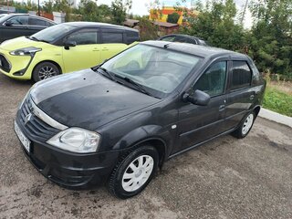 2011 Renault Logan I Рестайлинг, чёрный, 630000 рублей, вид 3