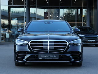 2021 Mercedes-Benz S-Класс 400 d Long 4MATIC VII (W223), чёрный, 10936386 рублей, вид 2