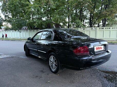 2007 Hyundai Sonata ТагАЗ IV (EF) Рестайлинг, чёрный, 340000 рублей, вид 5