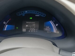 2012 Nissan Leaf (EM61) I (ZE0/AZE0), пурпурный, 710000 рублей, вид 1
