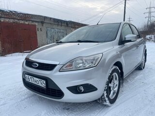 2009 Ford Focus II Рестайлинг, серебристый, 755000 рублей, вид 1