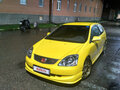 2004 Honda Civic Type R VII Рестайлинг, жёлтый