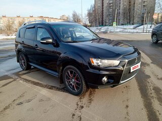 2009 Mitsubishi Outlander II Рестайлинг, чёрный, 880000 рублей, вид 1