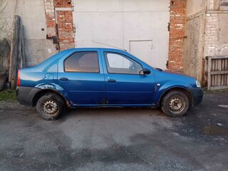 2007 Renault Logan I, синий, 255000 рублей, вид 3
