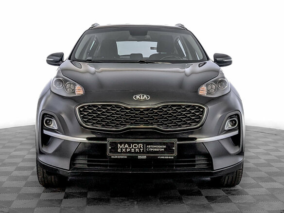 2020 Kia Sportage IV Рестайлинг, чёрный - вид 1