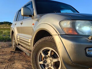 2002 Mitsubishi Pajero III, бежевый, 850000 рублей, вид 5