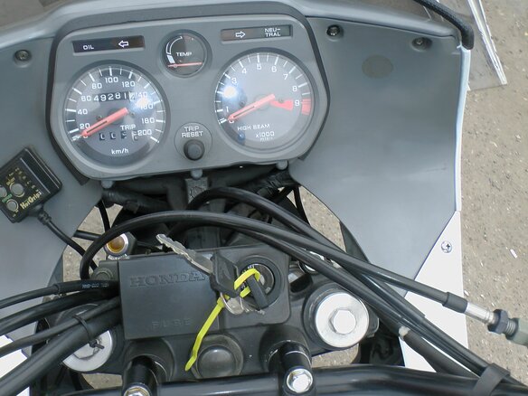 1988 Honda XL600V Transalp, синий - вид 6