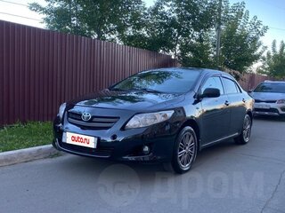 2007 Toyota Corolla X (E140, E150), чёрный, 420000 рублей, вид 2