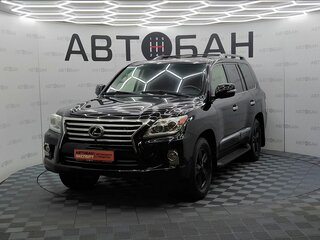 2012 Lexus LX 570 III Рестайлинг, чёрный, 3925000 рублей, вид 1