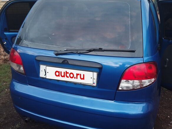 2013 Daewoo Matiz I Рестайлинг, синий, 175000 рублей - вид 1
