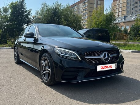 2019 Mercedes-Benz C-Класс 200 IV (W205) Рестайлинг, чёрный, 2776000 рублей, вид 1