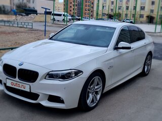 2014 BMW 5 серии 535i xDrive VI (F10/F11/F07) Рестайлинг, белый, 2100000 рублей, вид 1