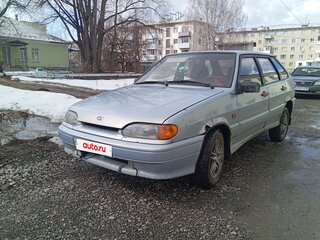 2004 Lada (ВАЗ) 2114, серебристый, 90000 рублей, вид 1