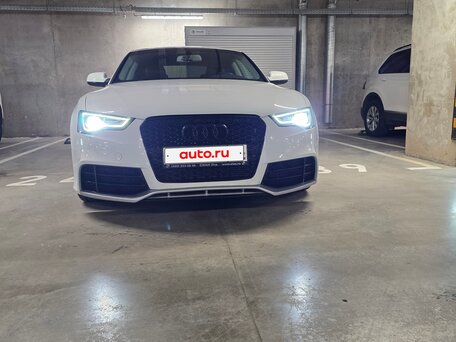 2012 Audi A5 I (8T) Рестайлинг, белый, 1690000 рублей, вид 1