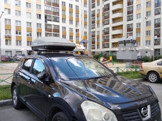 2008 Nissan Qashqai I, чёрный, 710000 рублей, вид 3