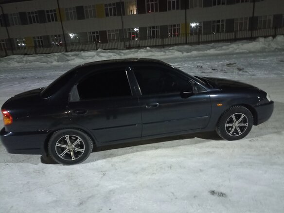 2006 Kia Spectra I Рестайлинг 2, чёрный, 510000 рублей - вид 2