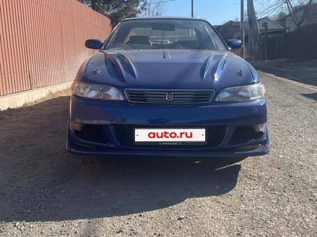 1993 Toyota Mark II VII (X90), синий, 625000 рублей, вид 1