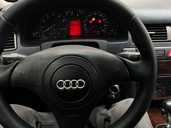1997 Audi A6 II (C5), синий, 470000 рублей - вид 7