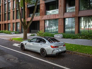 2022 BMW M3 Competition Package VI (G80), серый, 7900000 рублей, вид 3
