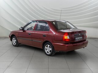 2011 Hyundai Accent ТагАЗ II, красный, 498000 рублей, вид 5