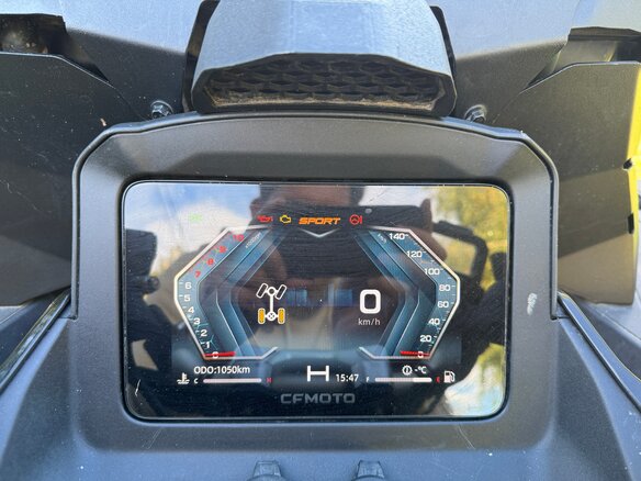 2026 CFMoto CFORCE 800 HO EPS, чёрный - вид 9