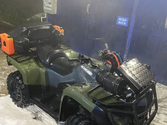 2012 Stels ATV-600, зелёный, 450000 рублей - вид 8
