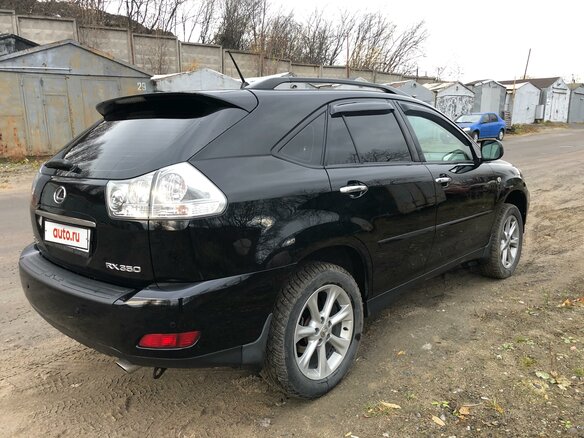 2008 Lexus RX 350 II Рестайлинг, чёрный, 1790000 рублей - вид 10