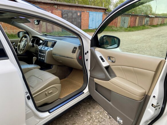 2015 Nissan Murano II (Z51) Рестайлинг 2, белый, 1350000 рублей - вид 8