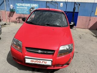 2007 Chevrolet Aveo I, красный, 400000 рублей, вид 2