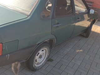 1999 Lada (ВАЗ) 21099, зелёный, 120000 рублей, вид 1