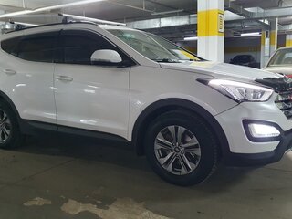 2014 Hyundai Santa Fe III, белый, 1830000 рублей, вид 4