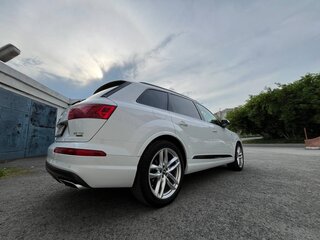 2019 Audi Q7 II (4M), белый, 4950000 рублей, вид 4
