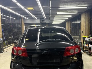 2008 Chevrolet Lacetti I, чёрный, 355000 рублей, вид 4