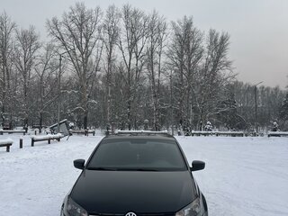2013 Volkswagen Polo V, чёрный, 960000 рублей, вид 1