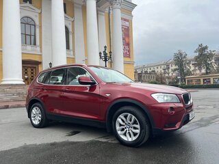 2012 BMW X3 28i xDrive II (F25), красный, 2100000 рублей, вид 3