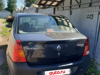 2008 Renault Logan I, серый, 300000 рублей, вид 2