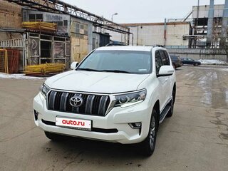 2018 Toyota Land Cruiser Prado 150 Series Рестайлинг 2, белый, 5050000 рублей, вид 3