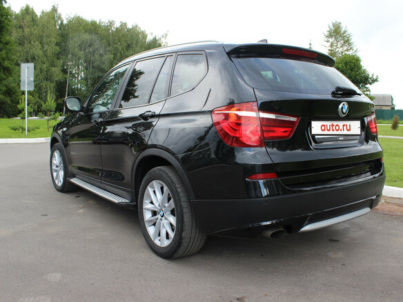 2011 BMW X3 20d xDrive II (F25), чёрный - вид 2