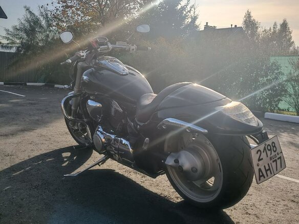 2009 Suzuki Intruder M1800R, пурпурный, 900000 рублей - вид 4