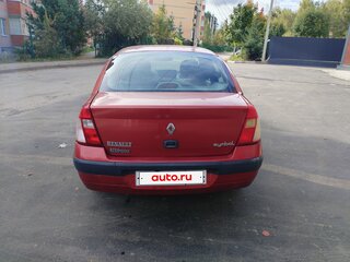 2004 Renault Symbol I Рестайлинг, красный, 230000 рублей, вид 4