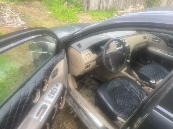 2008 Chery Fora (A21), чёрный - вид 3