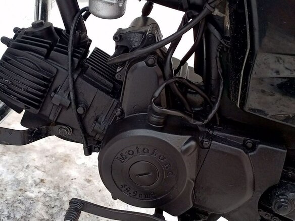 2022 Motoland Alpha RX, чёрный, 62000 рублей