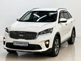 2018 Kia Sorento III Prime Рестайлинг, белый, 2380000 рублей, вид 1