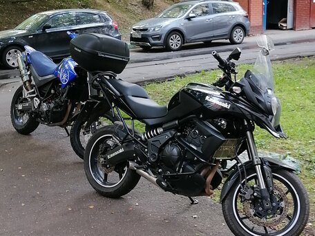 2013 Kawasaki Versys 650, чёрный, 525525 рублей, вид 4