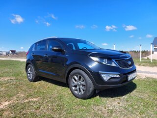 2014 Kia Sportage III Рестайлинг, чёрный, 1231120 рублей, вид 1